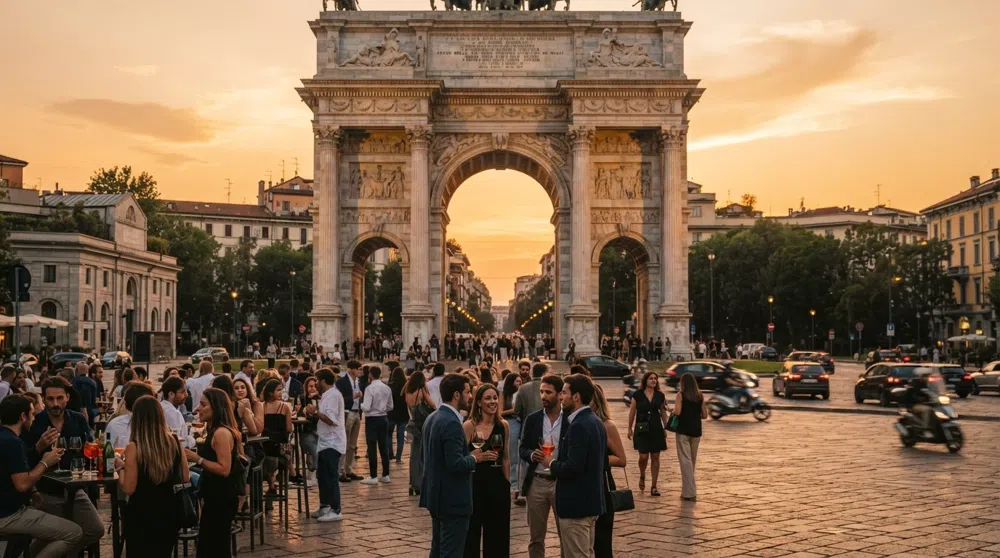 Sempione & Arco della Pace, Milan: the city’s greenest elegant hour