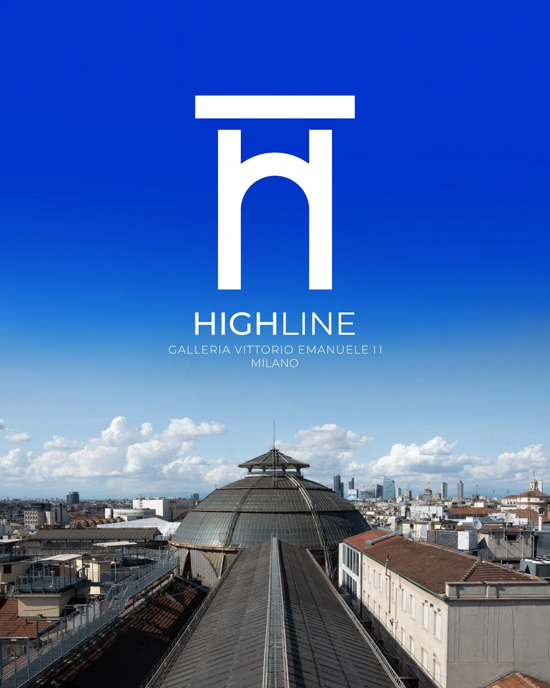 Highline Milano (dakpad Galleria Vittorio Emanuele II), Milaan