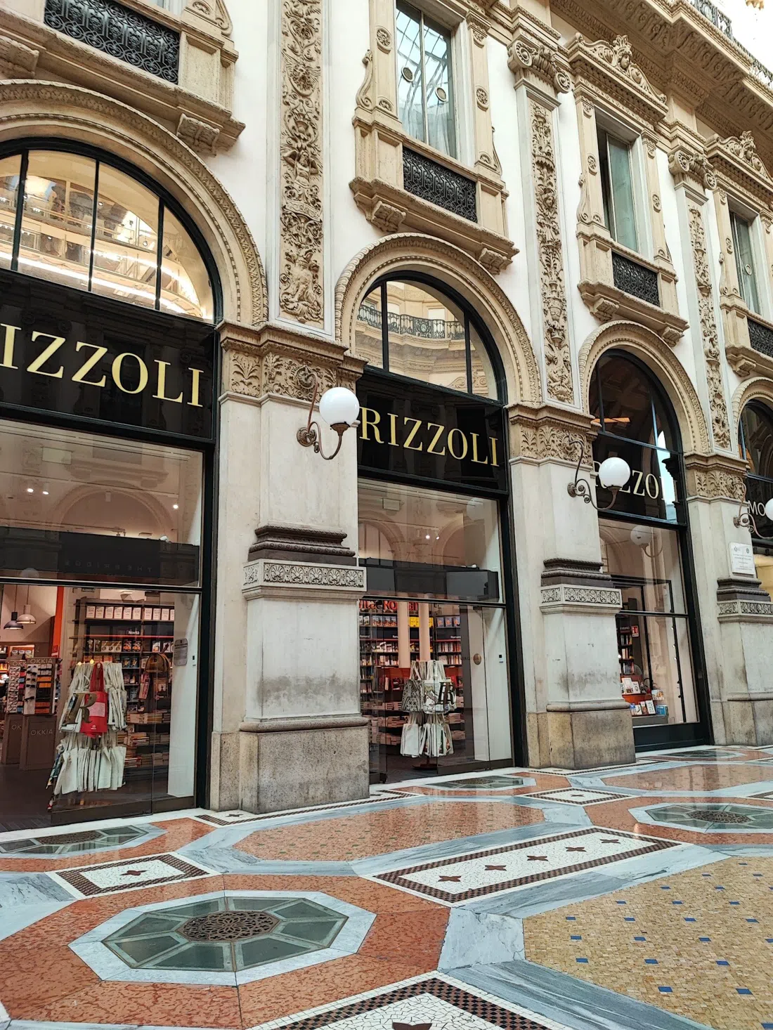 The Galleria's Bull Mosaic (Toro), Milan