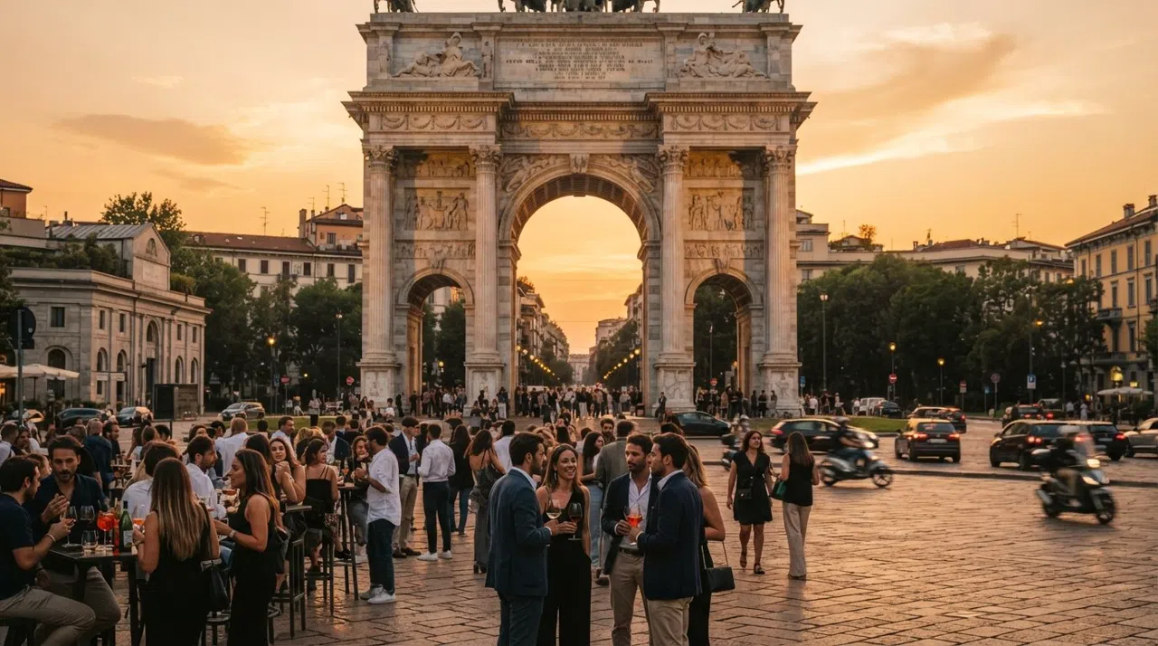 Sempione & Arco della Paz, Milán: la hora elegante más verde de la ciudad